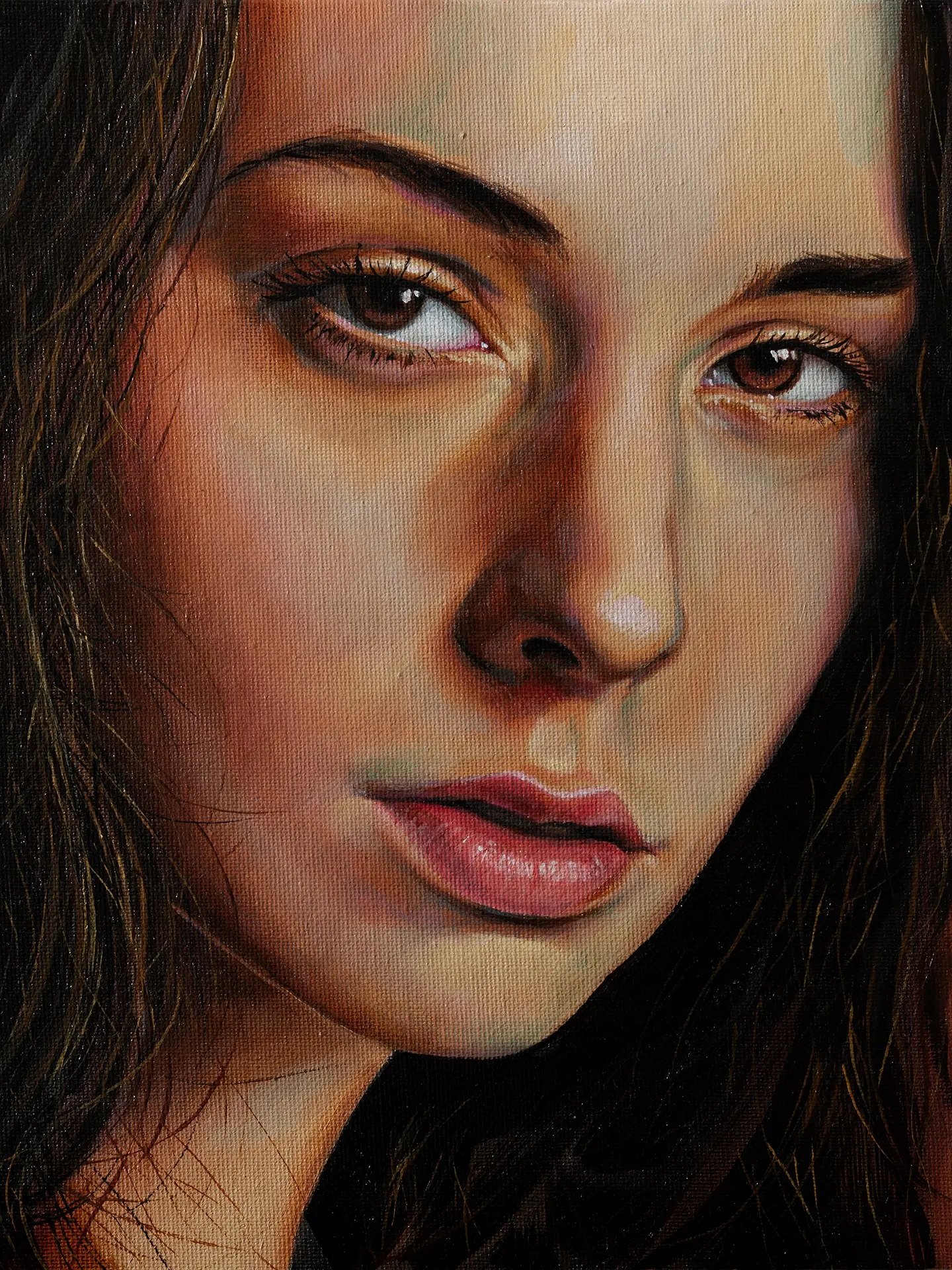 Detail of one of my oil paintings